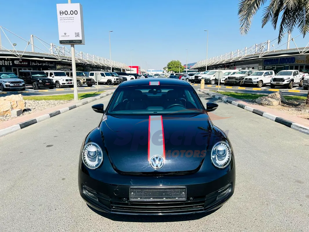 
								Volkswagen Beetle Black Launch Edition full									